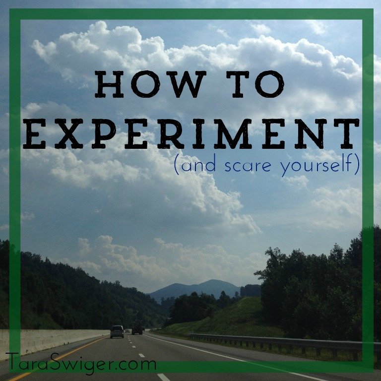 how to experiment