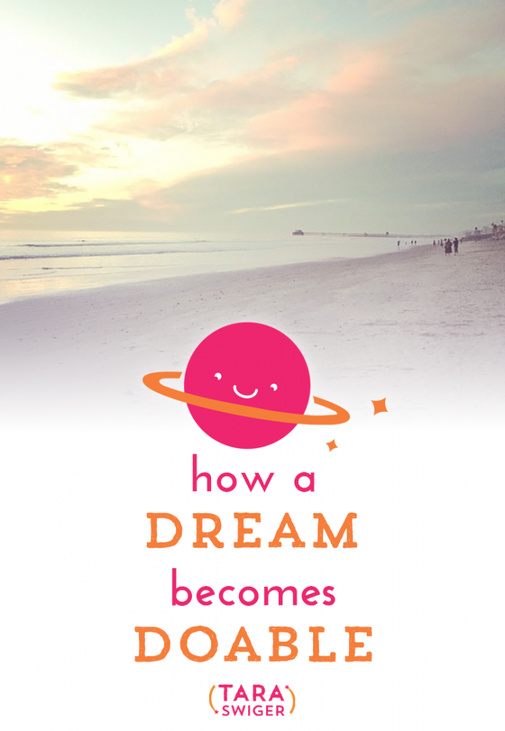 How a dream becomes doable