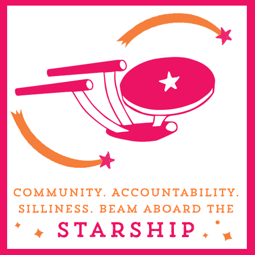 Find community aboard the Starship, on TaraSwiger.com