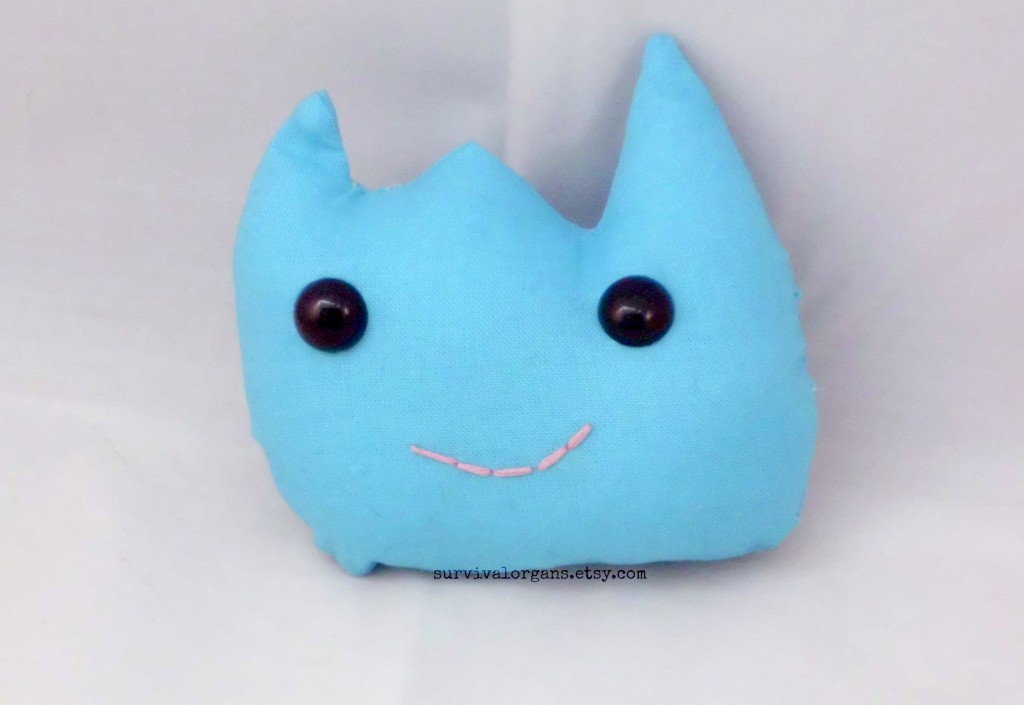 Vanessa's little thyroid soft toy