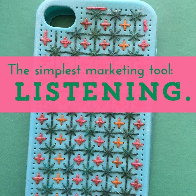 simplest marketing tool listening