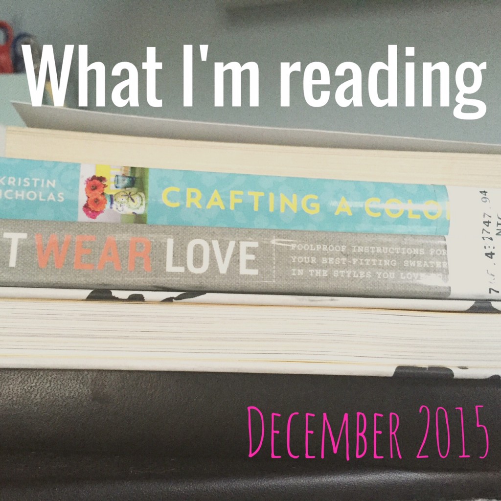 What I'm reading in December 2015
