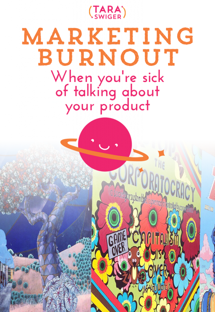 Launching stuff, talking about your product for a sustained period of time, is hard. It can be draining to talk about your work, especially when it feels like you're talking about yourself all the time. The result is Marketing Burnout. You're sick of talking about your work. You feel like you're repeating yourself. You worry you're annoying people. In this episode I share three ways to avoid Marketing Burnout and one way to handle it when you experience it. 