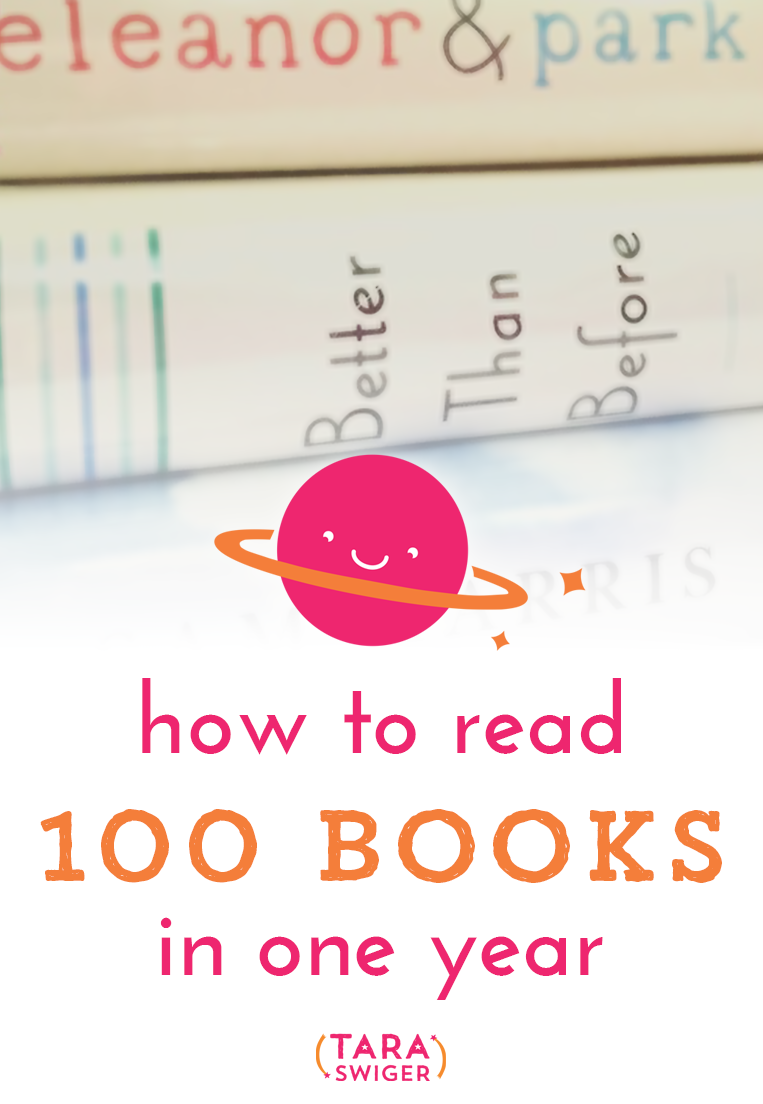 how to read 100 books per year