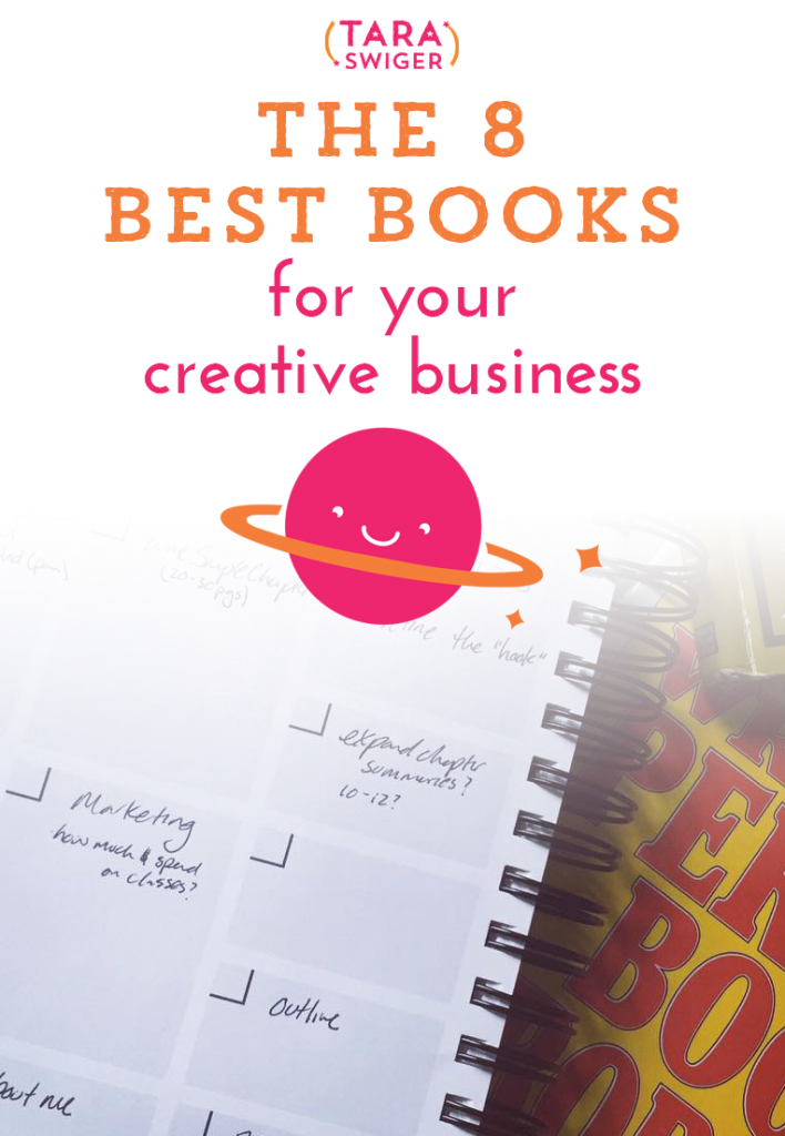 There are so many great books for creative business owners out there, but everyone needs to read something different, depending on where they are in their business journey. Today on the podcast I'm sharing the 8 best books I can think of for every stage of business. Listen in at TaraSwiger.com/podcast90/