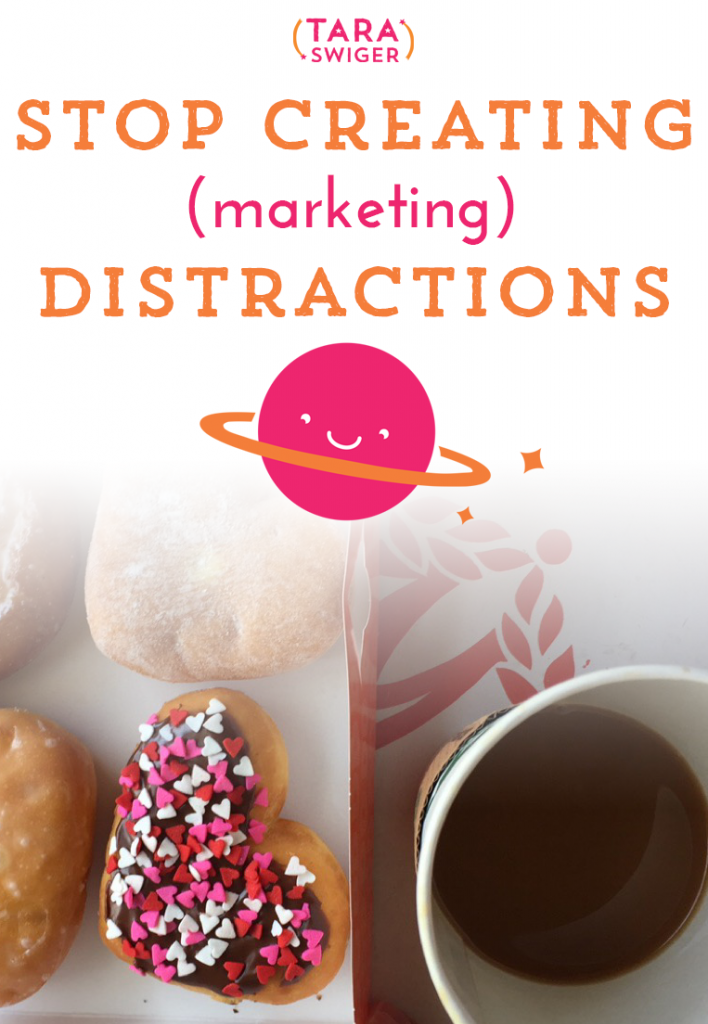 You can make your marketing more effective with making one easy switch: Chose one thing, and plan all your marketing around it, for 2-4 weeks. It sounds easy, but it's also easy to get distracted! So how do you pick your focus and avoid distractions? And how does this make your marketing more effective? Listen in to learn more, and get the FREE worksheet, at TaraSwiger.com/podcast102/.