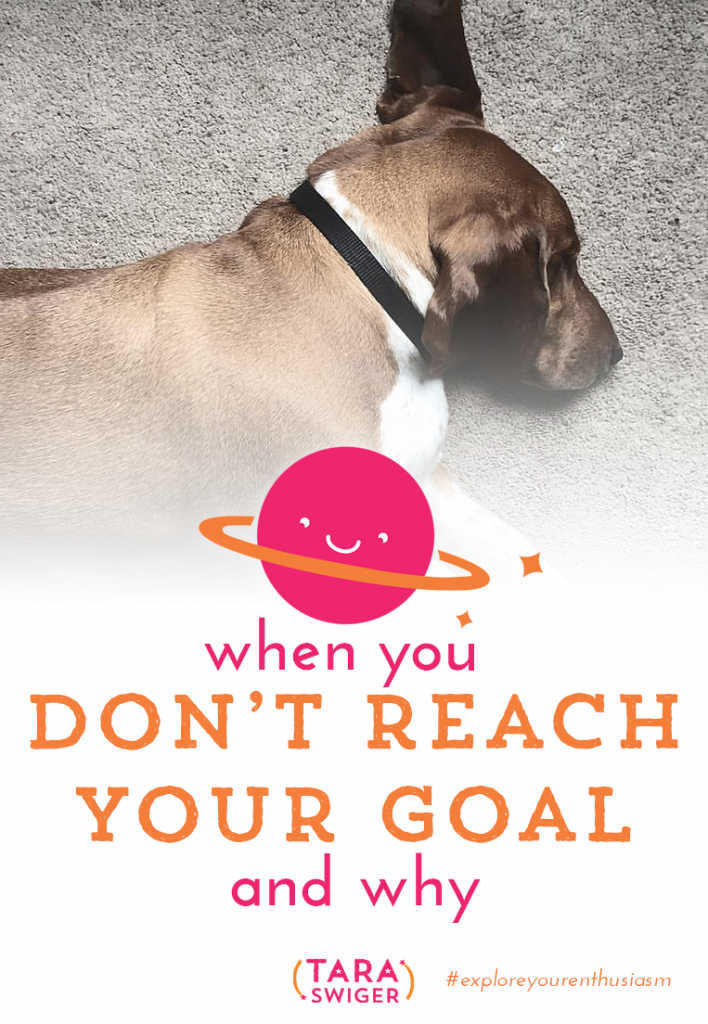 What do you do when you don't reach your goal? How do you identify what went wrong (if anything) and set a better goal next time? This week we'll cover the 6 reasons your goal might have failed, and how to set a better goal next time. I created a free worksheet so that you can set reachable, do-able goals every time! Just click on the image, put in your email address and you'll get it in your inbox (along with the full transcript of this episode!).