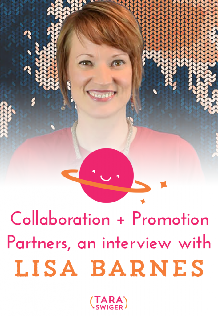 Today we're talking about collaborating and finding promotion partners with knitwear designer Lisa Barnes. Lisa discusses how she found collaborator (and fellow Starship Captain!) Ann Tudor and how they created a new product together, and how she connected with yarn shops. Get the links & more at TaraSwiger.com/podcast118/