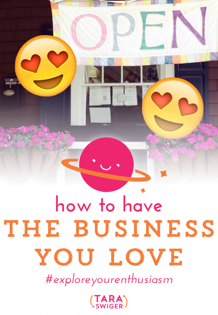 I want you to have a business you love. And by that, I don't just mean that you love making what you make, but that you also love how you're spending your time and you feel fairly compensated. Today we'll talk about the most common reasons people don't love their businesses and solutions for each one. We'll also cover the thing most likely to make you love your business. Listen in at TaraSwiger.com/podcast144/