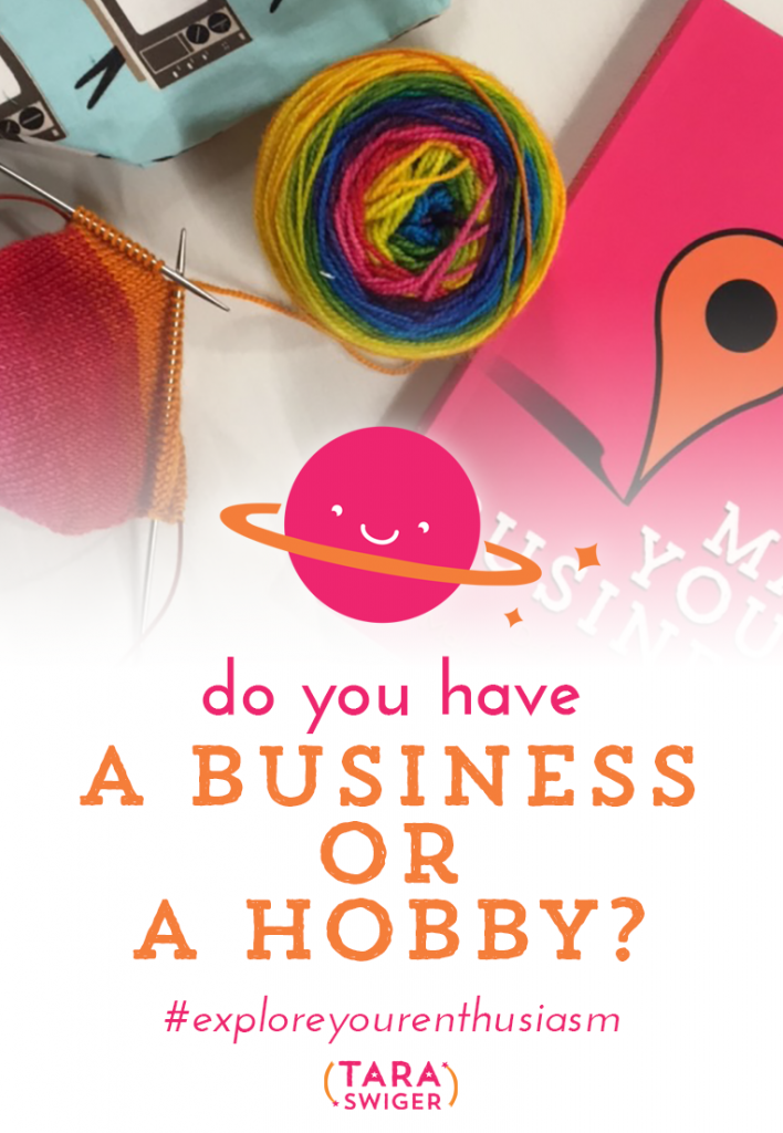 Do you have a business or a hobby? You may have turned your hobby into a business, you may make sales, but is it REALLY a business? When people talk to me about this issue, they mention taxes, business names, income… but that's not the answer. You can have a business and not have made a dime yet. And you can have a hobby that makes money. Listen for more details at TaraSwiger.com/podcast150/