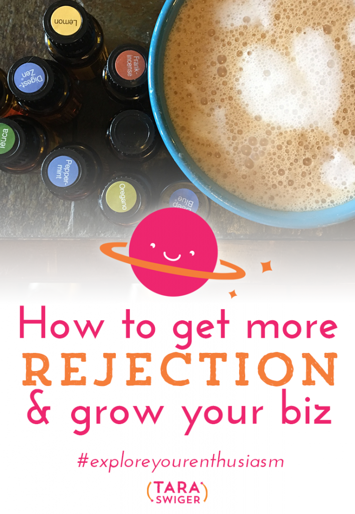 Rejection sucks, but it’s vital to any creative biz! Learn all about why having people turn you down matters and why you need to focus on getting MORE rejection in order for your business to grow at TaraSwiger.com/podcast171/