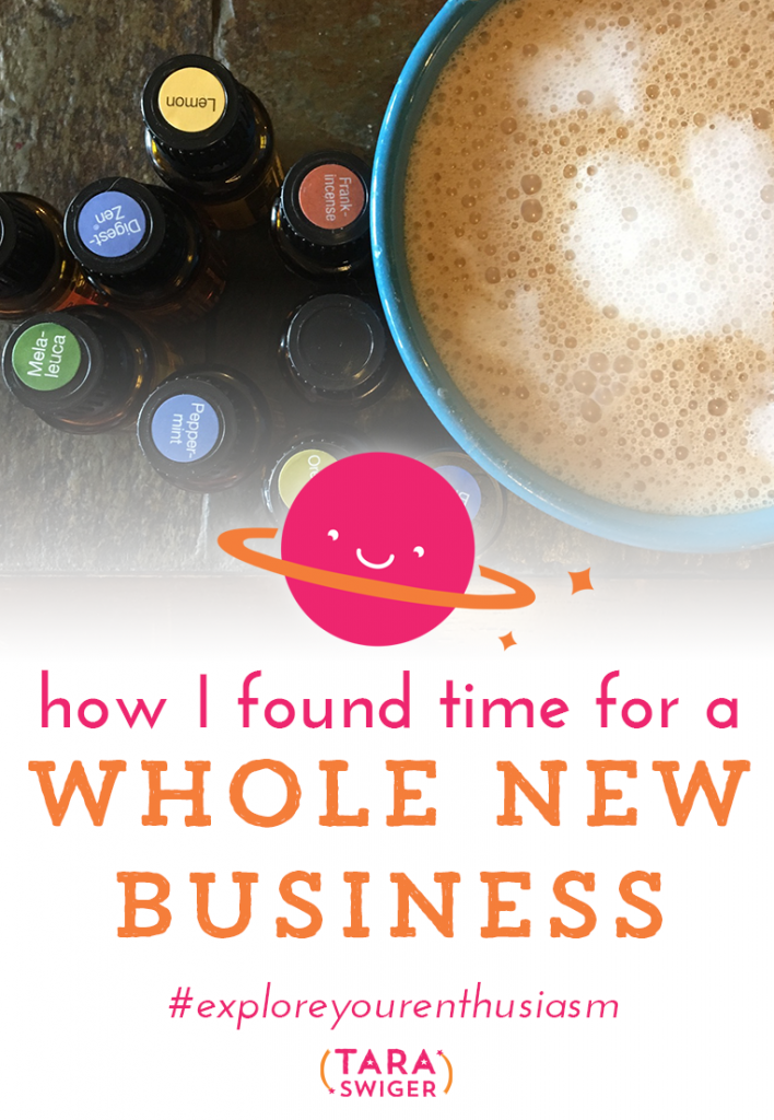 Finding time for a new venture when you already have one successful creative biz can sometimes feel impossible. But it’s not! Find out how I created time to start a whole second business on this episode of Explore Your Enthusiasm at: TaraSwiger.com/podcast178