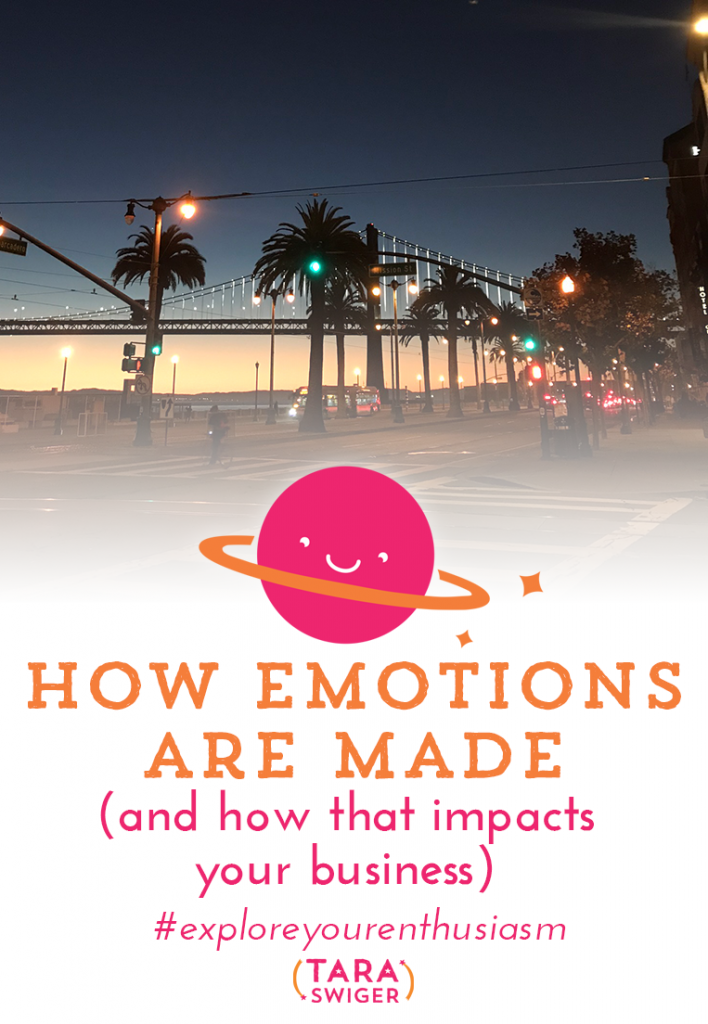 Feelings, both positive and negative, are part of being human. But when we try to deny or ignore what we’re feeling, our feelings can really mess up our creative businesses. Learn all about how to not let what you’re feeling mess with your creative biz on this episode of #ExploreYourEnthusiasm! Listen in at TaraSwiger.com/podcast183