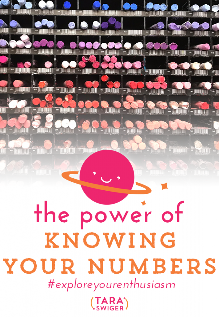 Do you ever feel uncertain about the money side of your creative biz? Learn how to banish that uncertainty by knowing the power of your numbers at TaraSwiger.com/podcast198