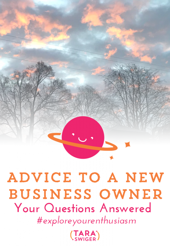 Starting a creative business is never easy, and you’re bound to run into a few bumps along the way. Learn all about the advice I would give myself as a new business owner at TaraSwiger.com/podcast203