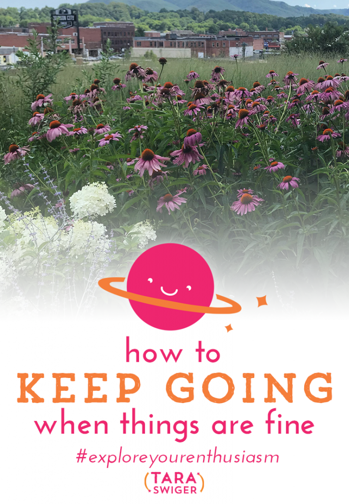 It’s easy to find information about what to do when things are going wrong in your business, or when you’re striving towards your goals. But what happens when you’ve reached your goals and things are going well? Learn how to move your business forward even when things are going great at TaraSwiger.com/podcast220