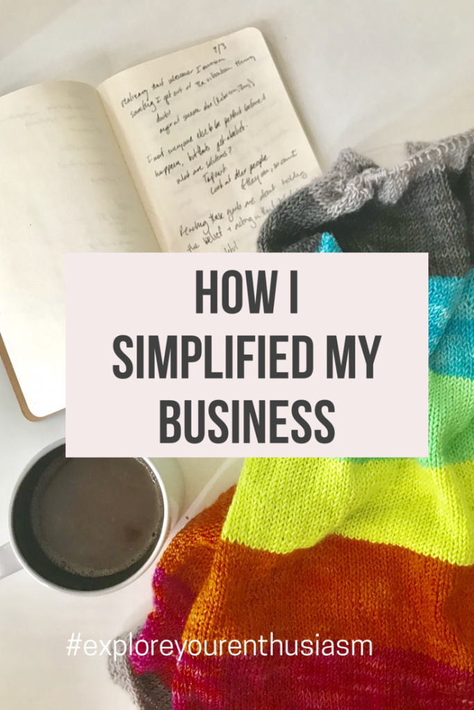 If you’ve been in business for awhile, it might be time to do a spring (or autumn) cleaning. Learn how I simplified my business at TaraSwiger.com/podcast224